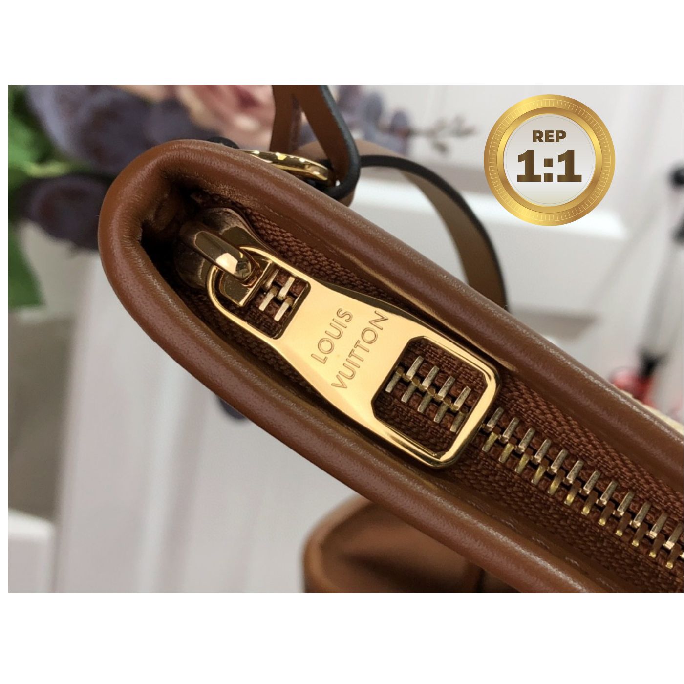 [REP 1:1] Louis Vuitton Saint Jacques Raffia Brown For Women 22.4in/57cm